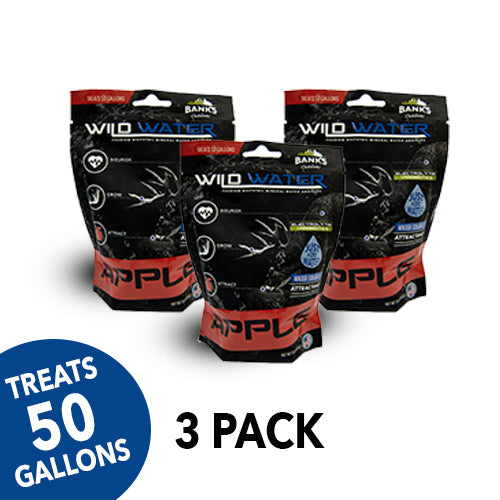 WILD WATER MINERAL SUPPLEMENT - TREATS 50 GALLONS (3 PK)