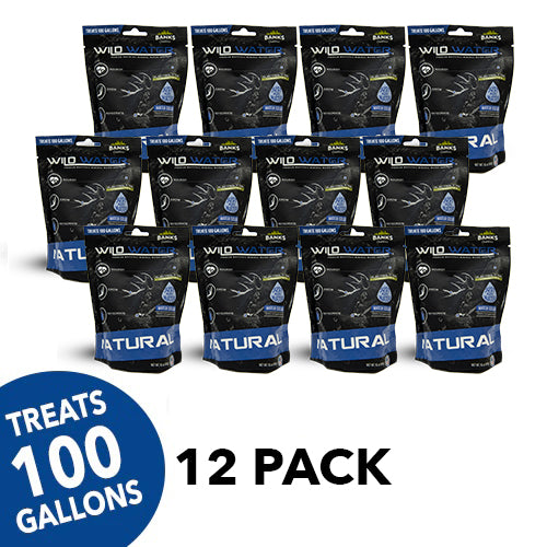 WILD WATER MINERAL SUPPLEMENT - TREATS 100 GALLONS (12 PK)