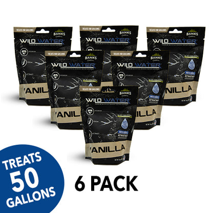 WILD WATER MINERAL SUPPLEMENT - TREATS 50 GALLONS (6 PK)