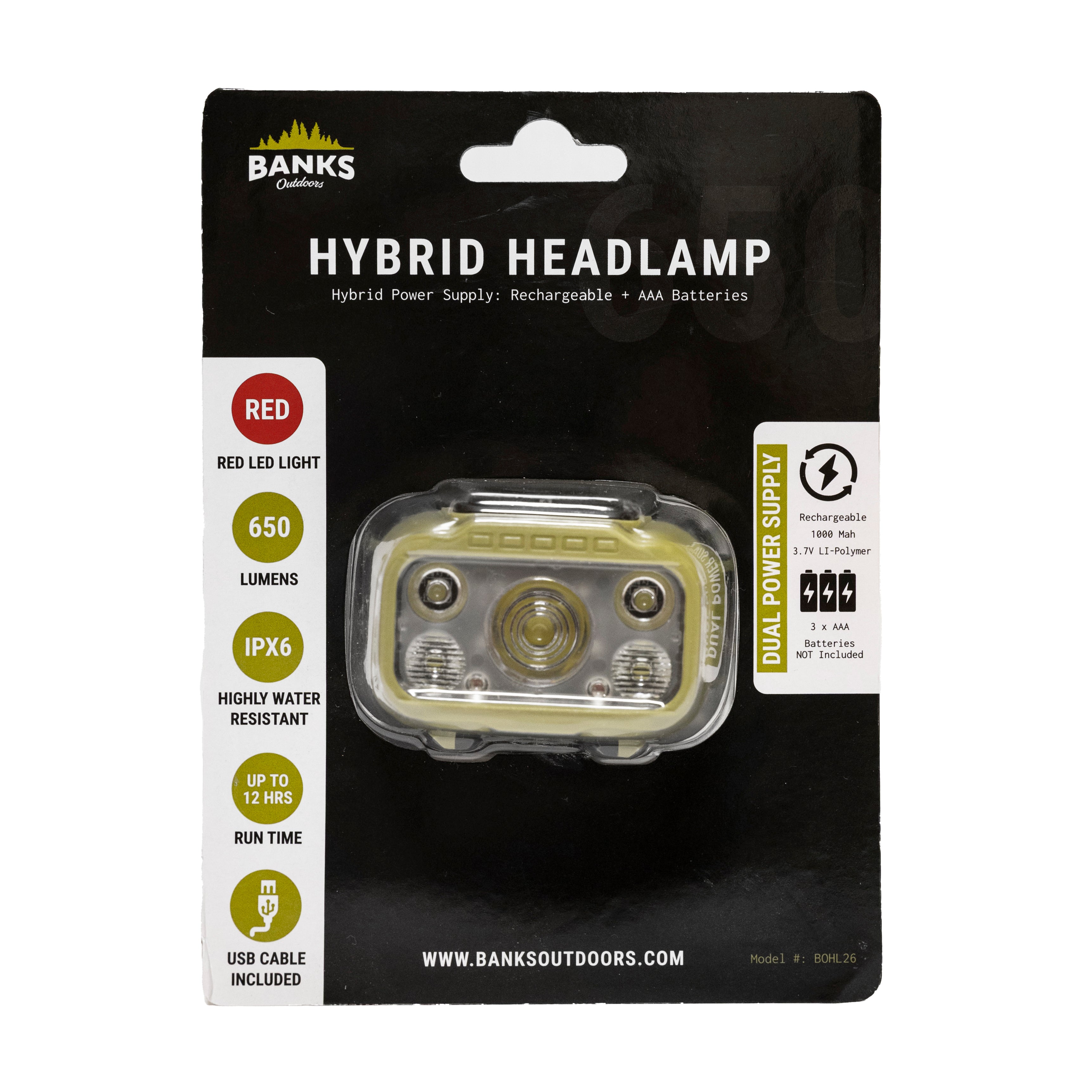HYBRID HEADLAMP – Banks Outdoors